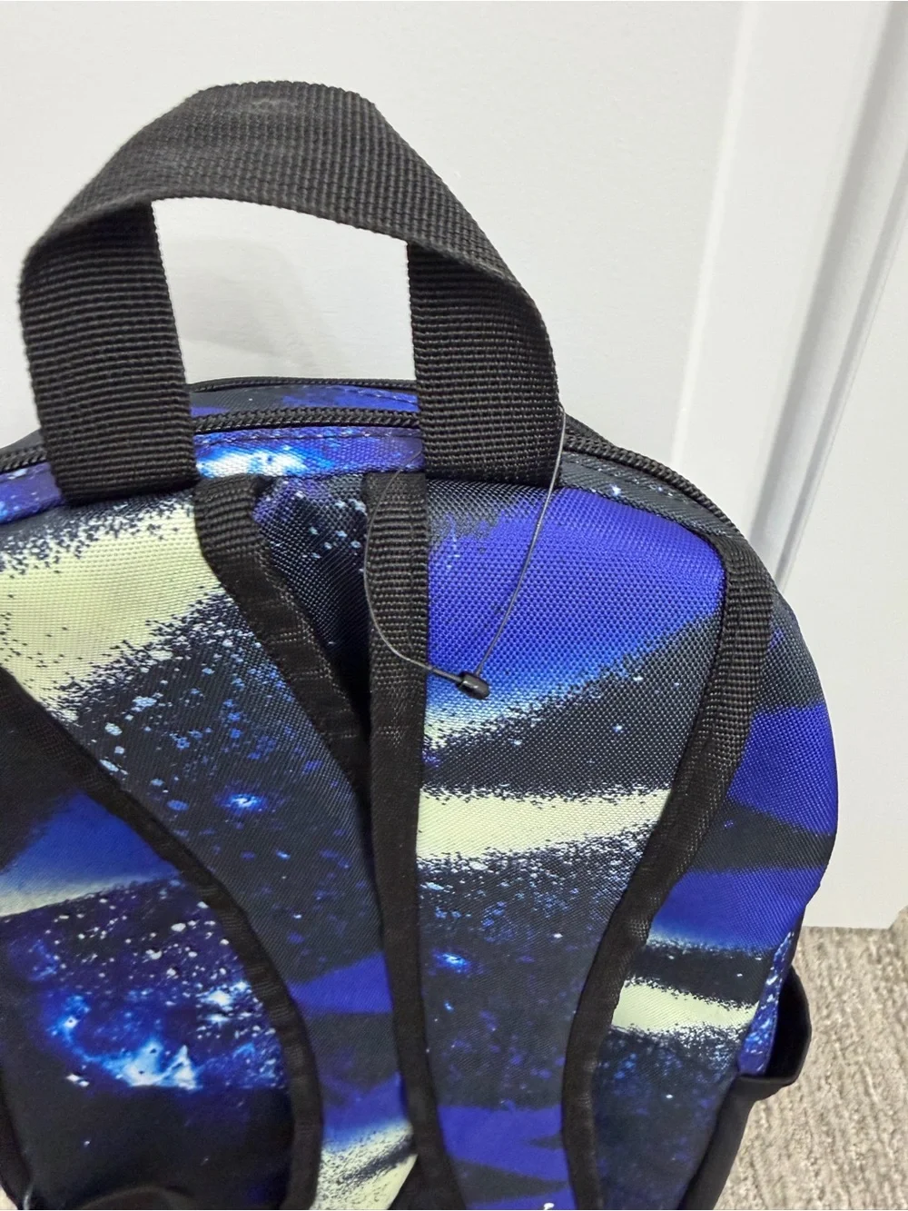 Jordan Kids Galaxy Print Backpack in Purple and Blue
